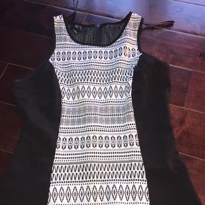 BCX tribal print dress.